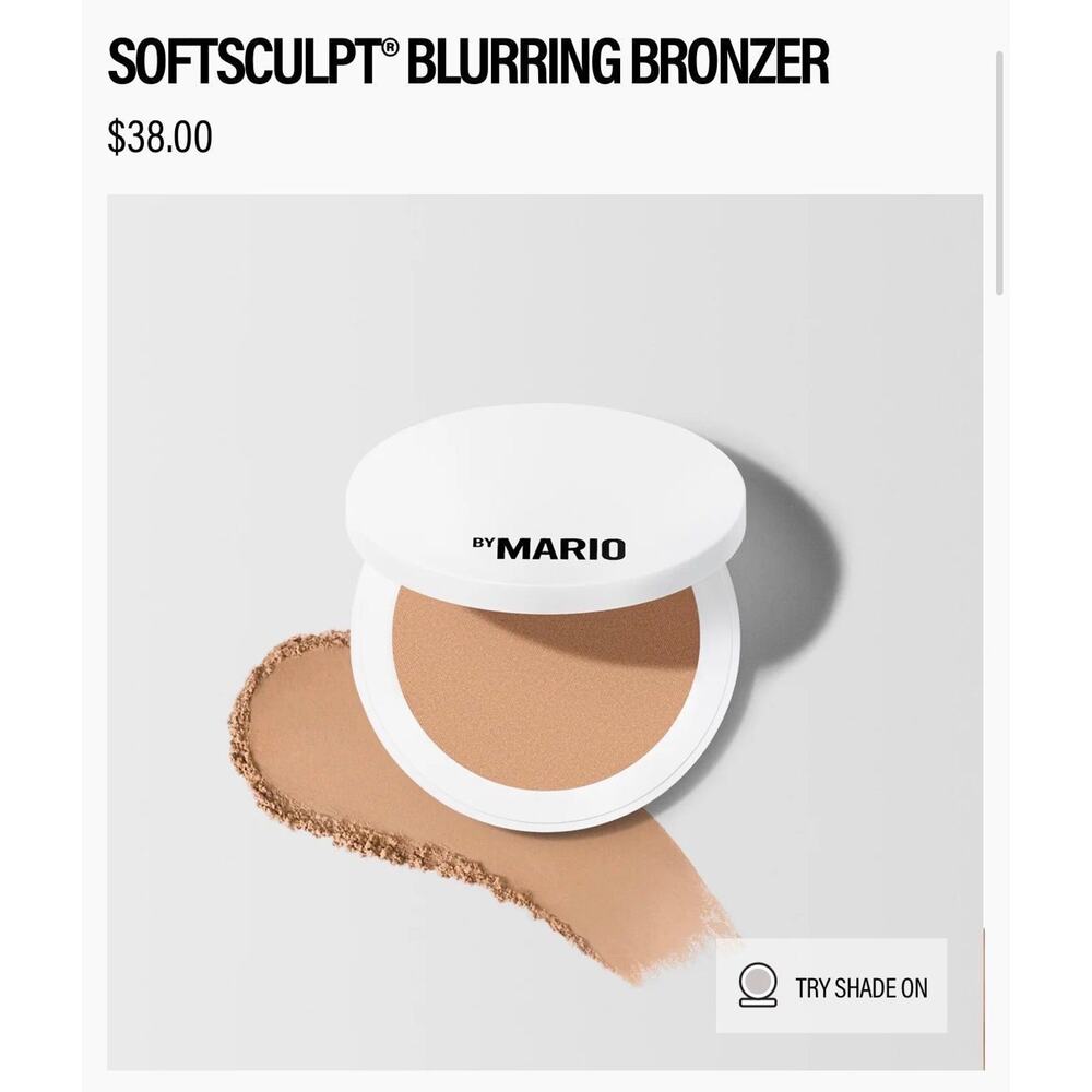Make Up By Mario Softsculpt Powder Bronzer - Light Medium